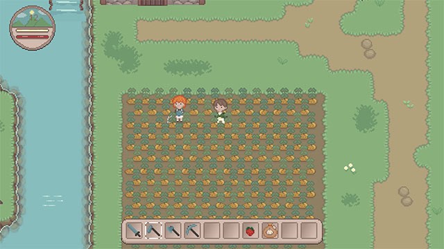 Kết bạn với những người dân trên đảo vô cùng thân thiện, đáng mến