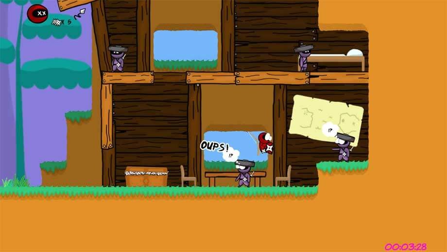 Shinobi Bad Buddies có nhiều cấp độ thử thách thú vị