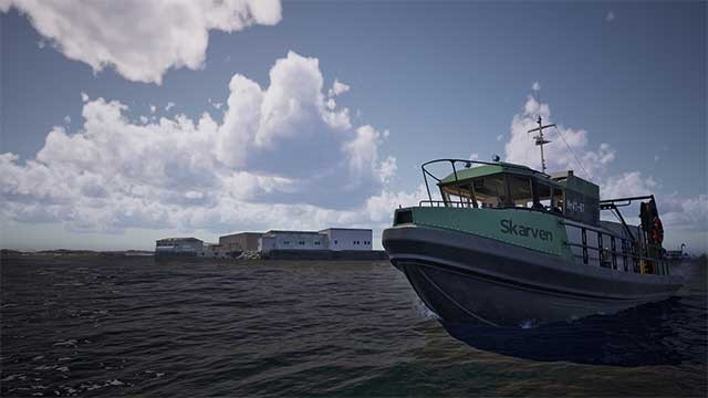 Tàu đánh cá, tàu dịch vụ và tàu chở hàng được thiết kế với độ chi tiết cao