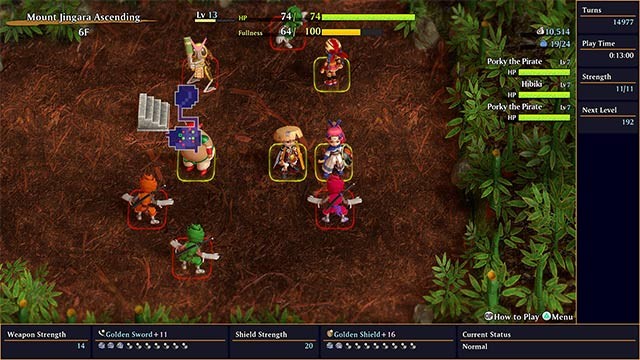 Shiren the Wanderer: The Mystery Dungeon of Serpentcoil Island là game nhập vai roguelike chinh phục ngục tối hấp dẫn