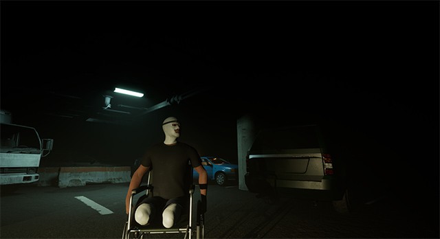 SHOCK là game kinh dị tâm lý kết hợp sinh tồn và giải đố trong gara bỏ hoang