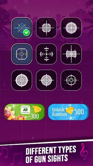 Nhiều loại ống kính ngắm bắn để lựa chọn