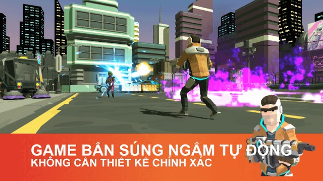 Bạn chỉ cần điều hướng, nhân vật sẽ tự động khai hỏa