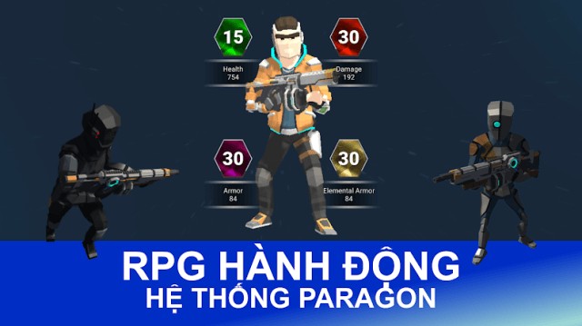 Lối chơi hành động nhập vai hấp dẫn