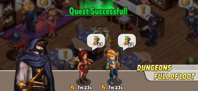 Chinh phục dungeon để loot đồ