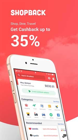 Hoàn tiền lên đến 35%