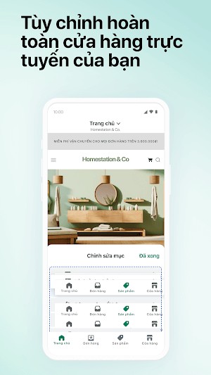 Shopify cho bạn xây dựng cửa hàng trực tuyến của riêng mình