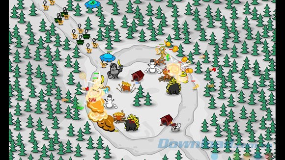 Nhiều loại vũ khí độc đáo