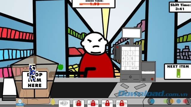 Cố gắng làm hài lòng mọi khách hàng khó tính trong game mô phỏng Shoppy Mart: Steam Edition cho PC