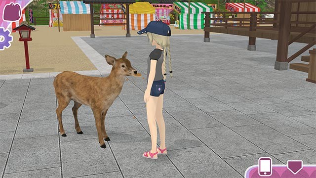 Chú hươu là nhân vật mới trên bản đồ đền thờ với món bánh quy yêu thích