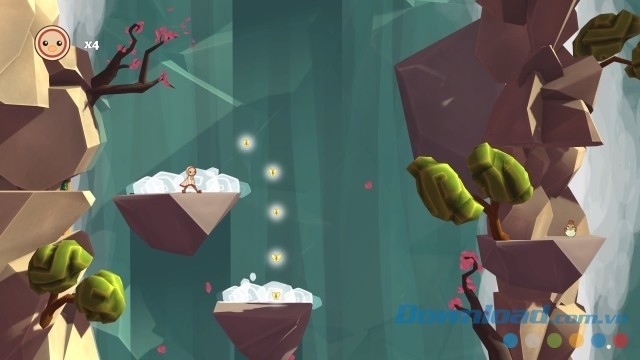 Thu thập nhiều vật phẩm lấp lánh trong game phiêu lưu hành động Shu cho máy tính