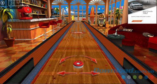 Game shuffleboard vừa quen vừa lạ