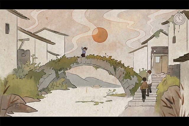 Câu chuyện 3 thế hệ được tái hiện đẹp đẽ như 1 cuốn truyện tranh với những nét vẽ tay tinh tế