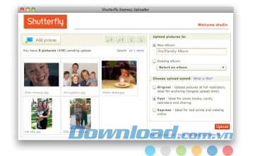Shutterfly Express Uploader for Mac