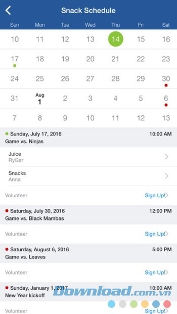 Ứng dụng quản lý nhóm cho iphone