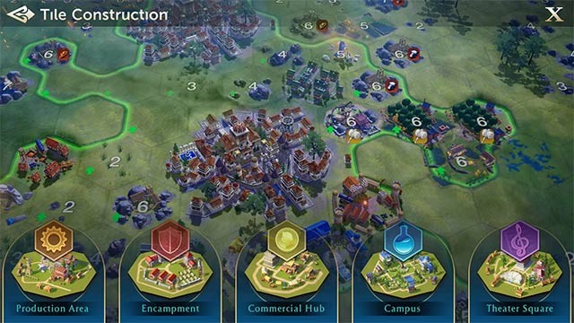 Xây dựng các thành phố và kỳ quan quy mô khủng trên bản đồ mới của Civilization 7