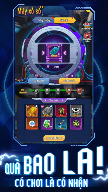 Nhiều phần thưởng hấp dẫn