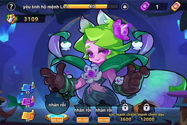 Nhiều chiến binh thực vật khác nhau để mở khóa và có thể được phát triển