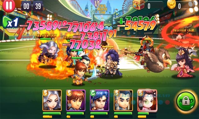 Game Siêu Sao Đại Chiến
