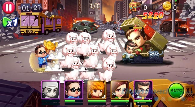 Game Siêu Sao Đại Chiến cho iOS