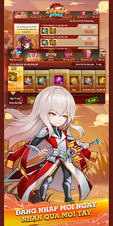 Đăng nhập mỗi ngày nhận quà mỏi tay