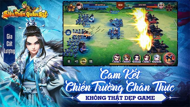 Game Siêu Thần Quân Sư miễn phí