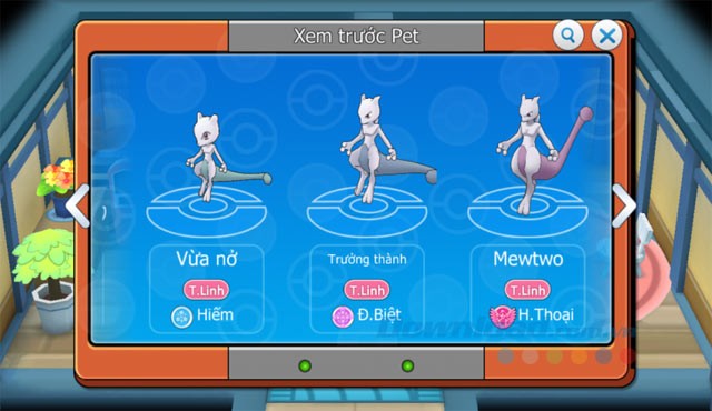 Game Siêu thú đại chiến