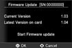 Sigma SD1 Firmware Update: Improved Menu System