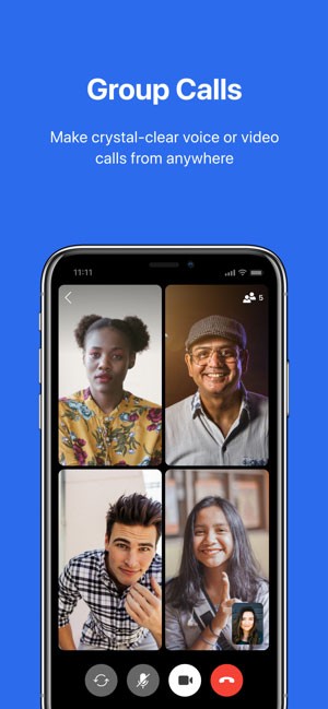 Signal app mới hỗ trợ gọi nhóm