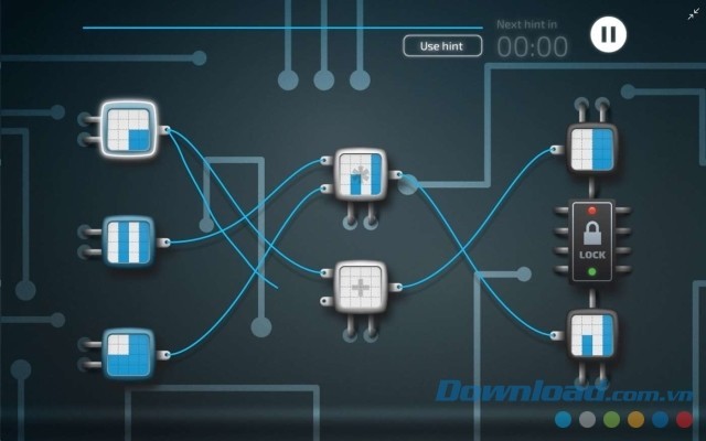 Vượt qua các bài chơi phức tạp trong game giải đố Signals Lockdown cho máy tính