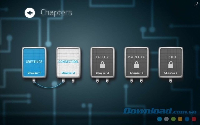 Lựa chọn các chương trong game giải đố Signals Lockdown cho máy tính Game trí tuệ miễn phí Signals: Lockdown đã ra mắt trên máy tính chạy hệ