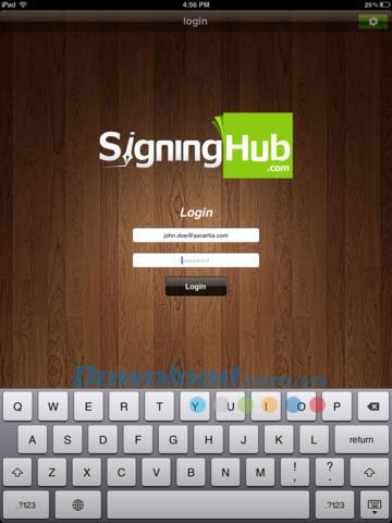 SigningHub for iPad