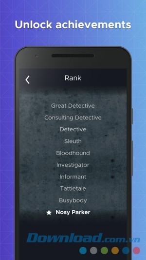Thành tựu của Silent Streets cho Android