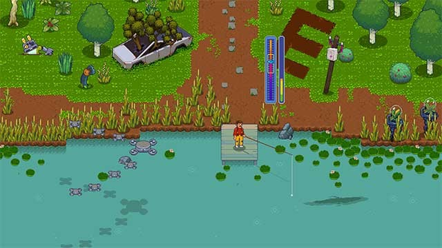 Trải nghiệm nhiều hoạt động thư giãn như câu cá, làm vườn,...