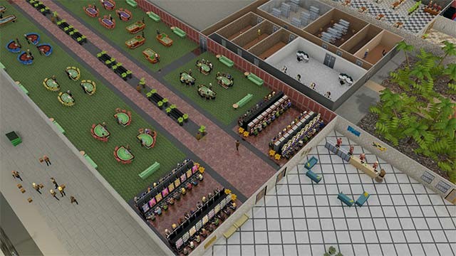 Quản lý mọi dịch vụ, khía cạnh trong Sim Casino