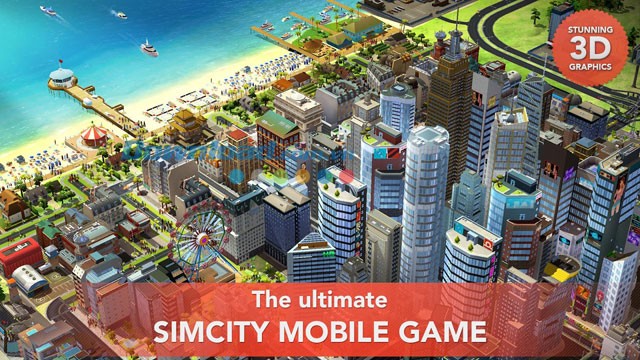 SimCity BuildIt trên Android - game xây dựng đỉnh cao