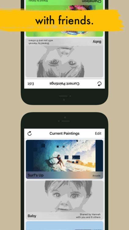Bạn có thể vẽ một bức tranh với nhiều người dùng khác