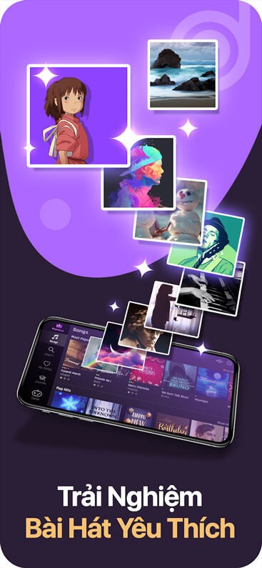 Hệ thống thư viện bài hát đa dạng