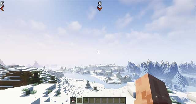 Nếu muốn xác định phương hướng một cách chính xác, hãy tải Simple Compass Mod