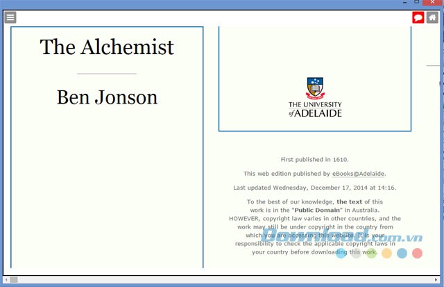 Ứng dụng đọc EPUB miễn phí