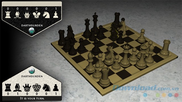 Chơi cờ vua trong không gian 3 chiều của game Simply Chess