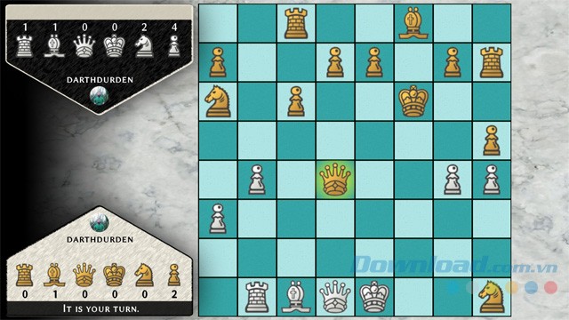Chế độ 2D cổ điển trong game Simply Chess