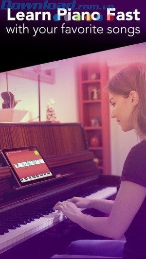 Học đàn piano nhanh với các bài hát yêu thích