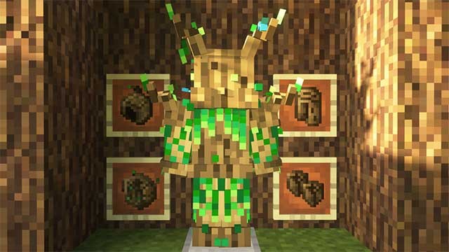 Simply Wooden Armor Mod sẽ thêm vào Minecraft bộ áo giáp bằng gỗ được nâng cấp