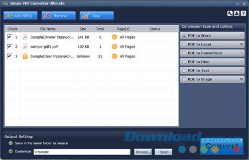 Simpo PDF Converter Ultimate