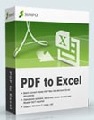 Simpo PDF to Excel Converter 1.5.1 - Chuyển đổi PDF sang Excel