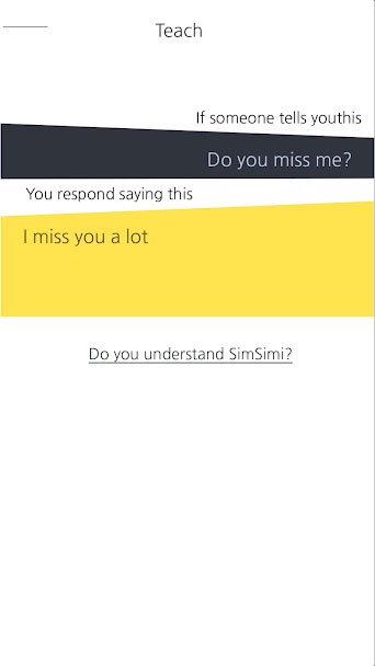 Dạy SimSimi trò chuyện bằng cách đặt câu hỏi và trả lời