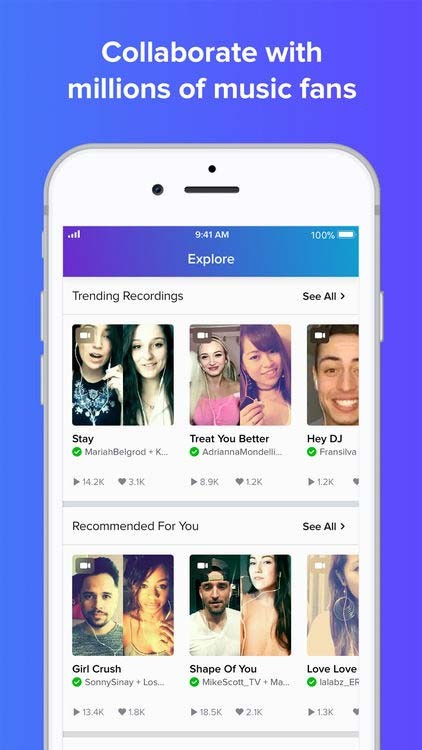 Song ca cùng với hàng triệu người yêu âm nhạc trên toàn cầu với Smule