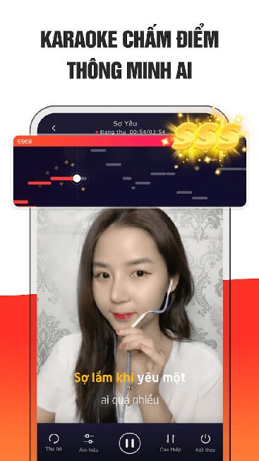 Karaoke chấm điểm với công nghệ thông minh Al.