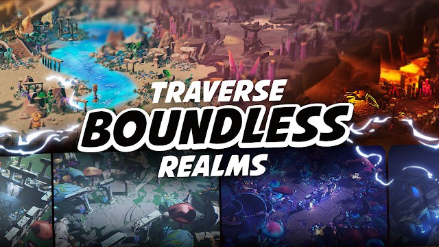 Phiêu lưu qua nhiều địa điểm khác nhau trong game Sipher Odyssey: Roguelite ARPG